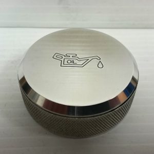 OIL CAP MIRROR POLISHED