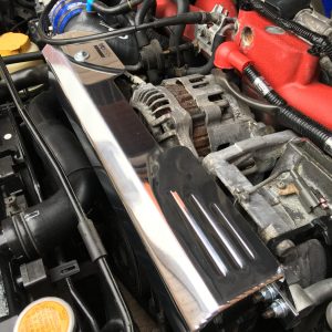 SUBARU POLISHED ALTERNATOR COVER FOR A 2000 - 2006