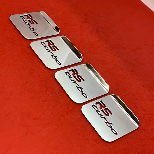 FORD RS SLAM PANEL PLATES X4