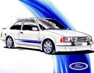 A FORD ESCORT RS TURBO S1 S2 MK3 MK4