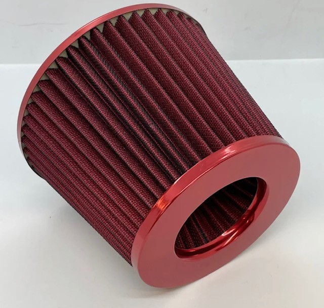 AIR FILTER RED 76MM -63MM