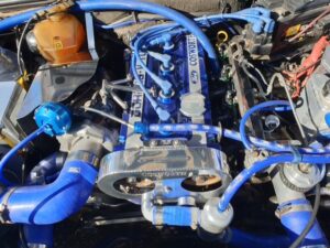 FORD COSWORTH CAM BELT COVER WITH HOLES AND COSWORTH LOGO