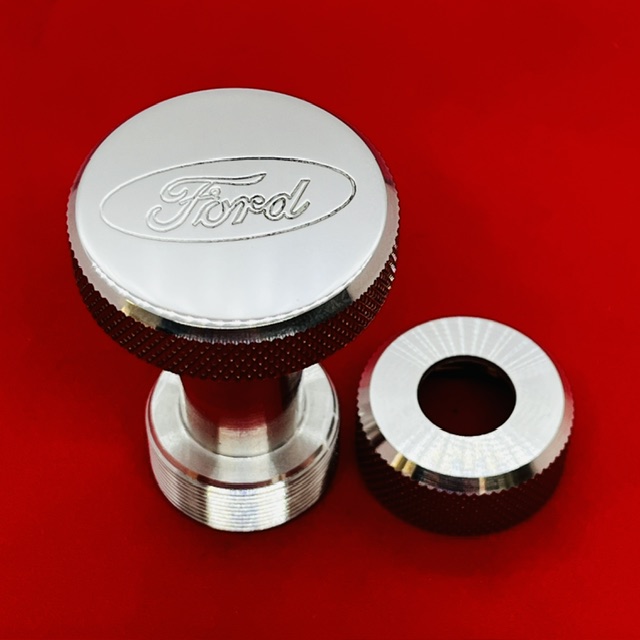 OIL DIPSTICK WITH FORD LOGO ON TOP